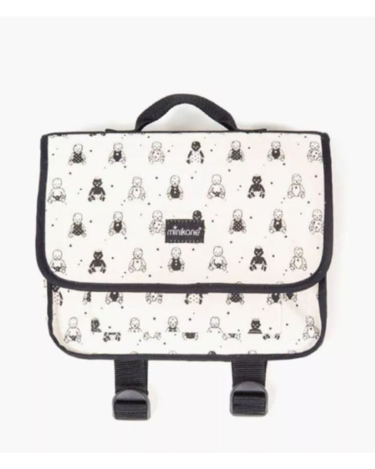 Minikane Cartable Maternelle Babies écru