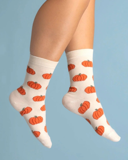 Coucou Suzette Chaussettes adulte Citrouille