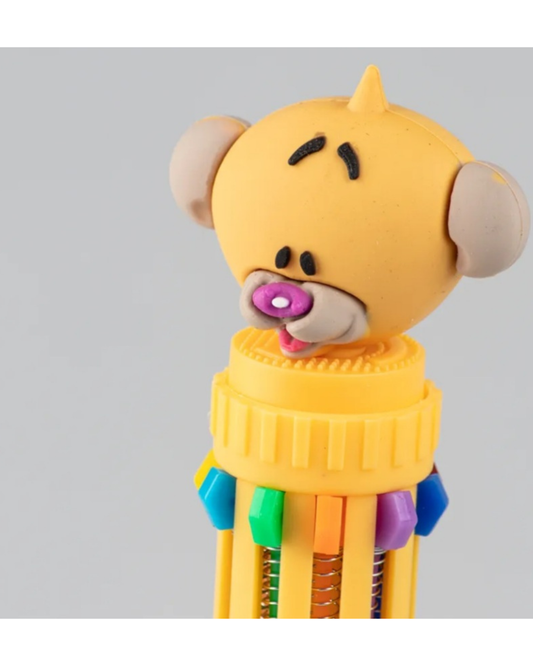 Diddl Stylo 3D 10 couleurs Pimboli