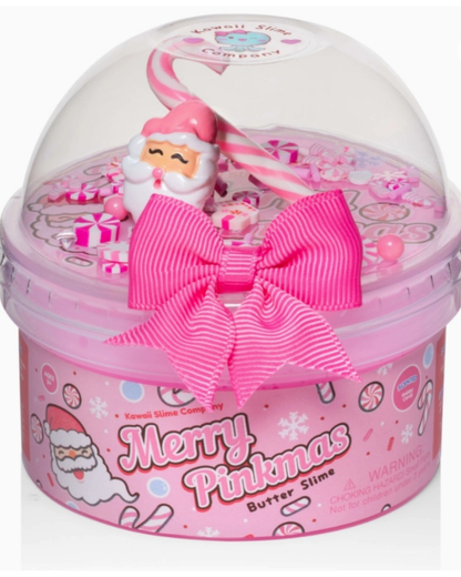 Kawaii Slime Company Slime Signature Dôme Pinkmas Père Noël