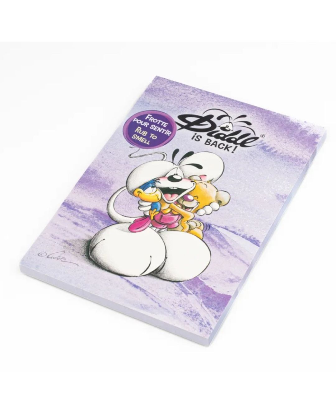 Diddl Bloc parfumé A5 violet