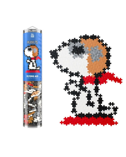 Plus Plus Tube Peanuts - Snoopy Aviateur - 275 pièces