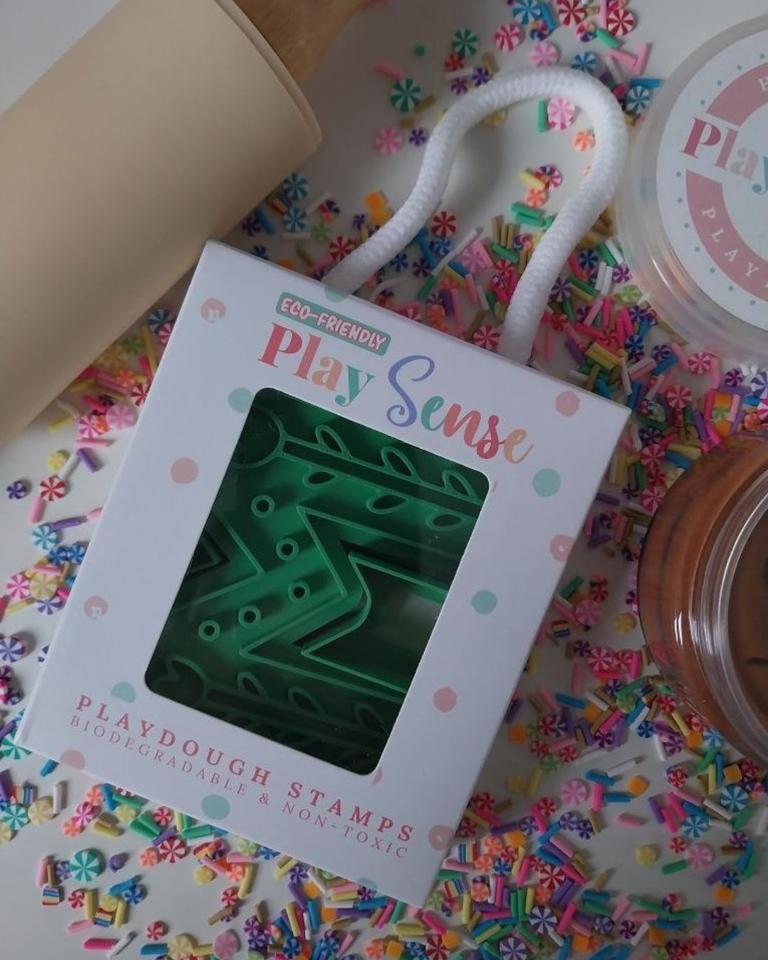 Play Sense Tampon pâte à modeler Lettre M