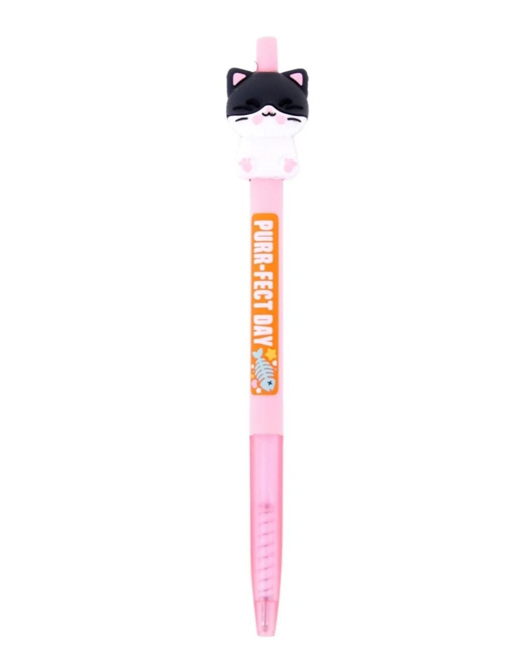 Mr. Wonderful Stylo à bille Chat 3D - Purr fect day