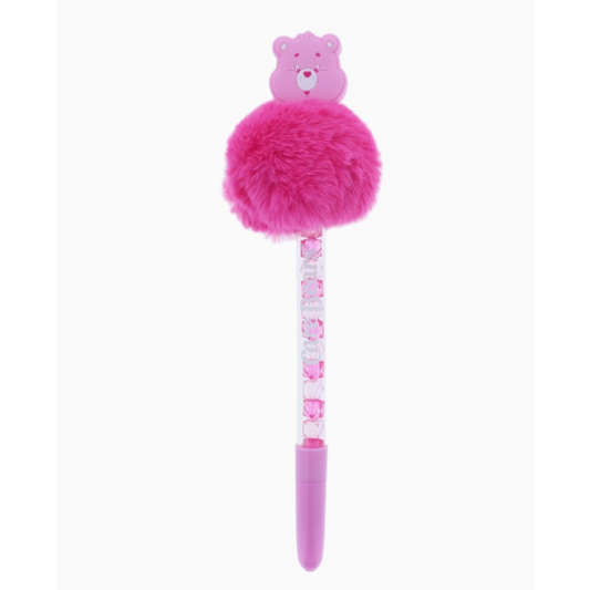 Bisounours Stylo PomPom rose