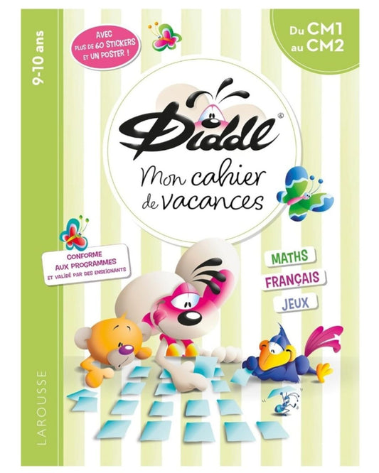 Diddl Cahier de vacances du CM1 au CM2