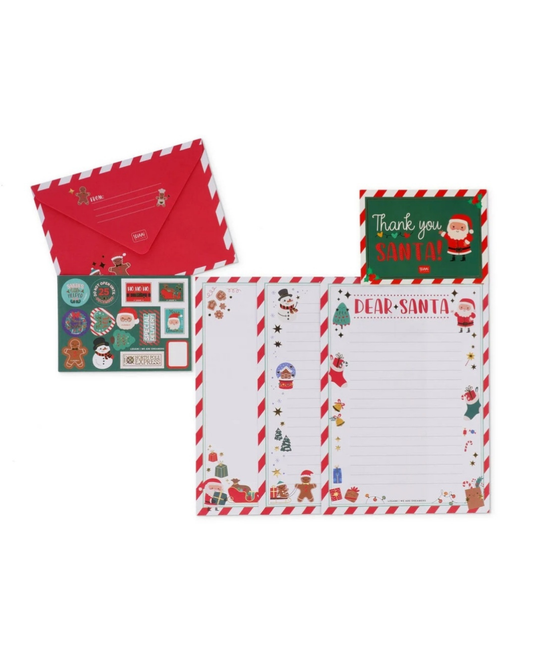 Legami Kit pour Lettre au Père Noël