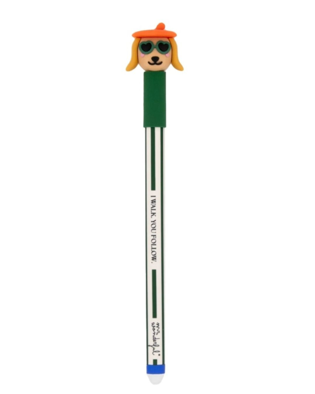 Mr. Wonderful Stylo effaçable Bo-Bo Teckel - I walk, you follow