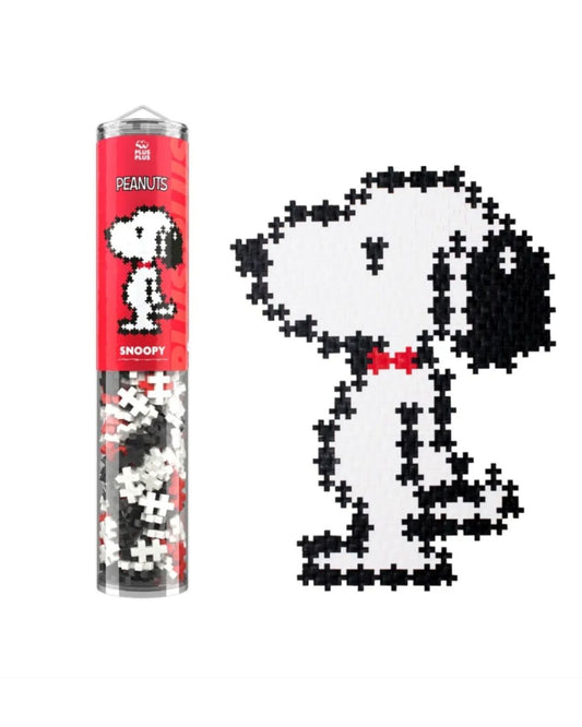 Plus Plus Tube Peanuts - Snoopy - 275 pièces
