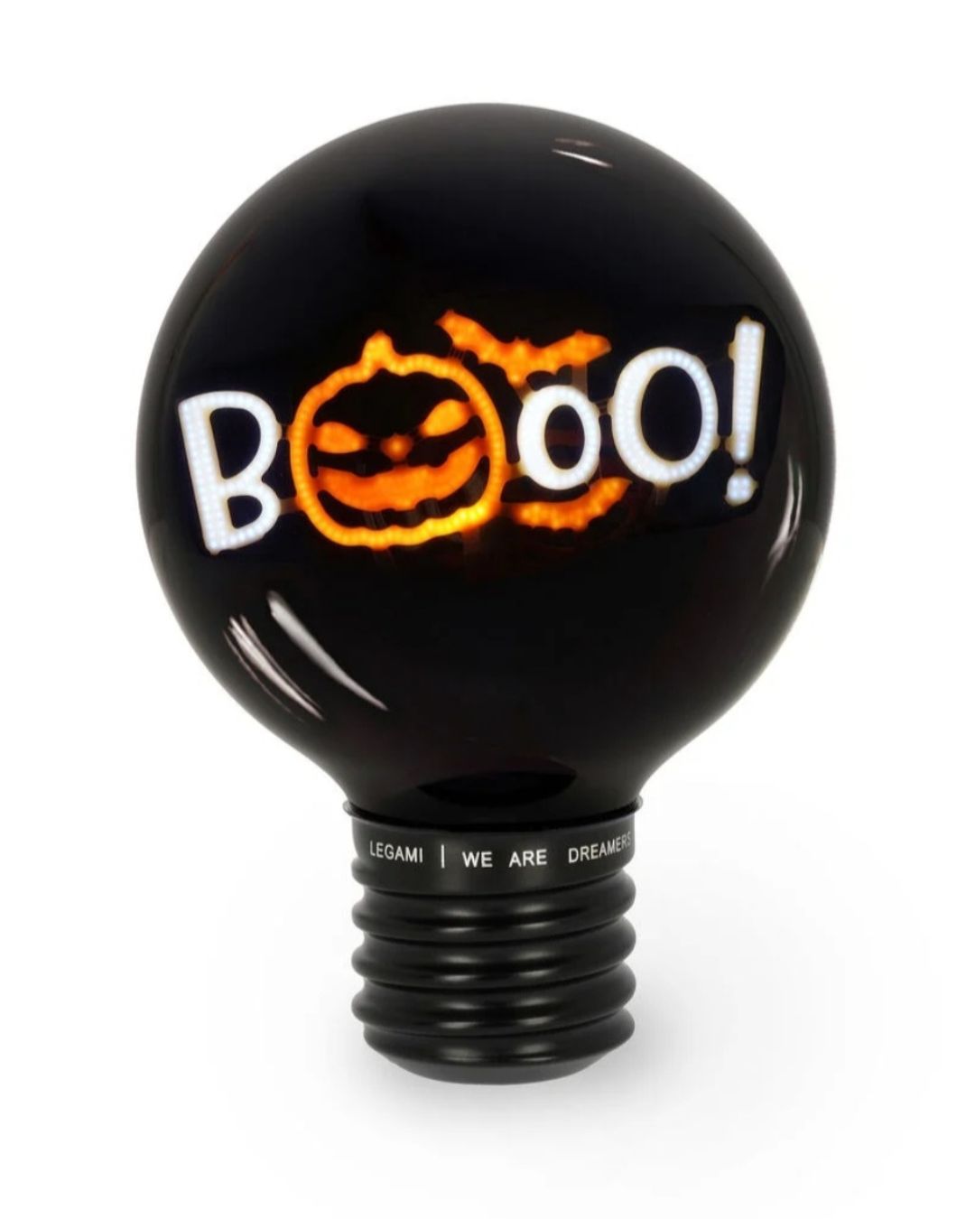 Legami Lampe de table décorative en forme d'ampoule d’Halloween Bulb Fiction XL
