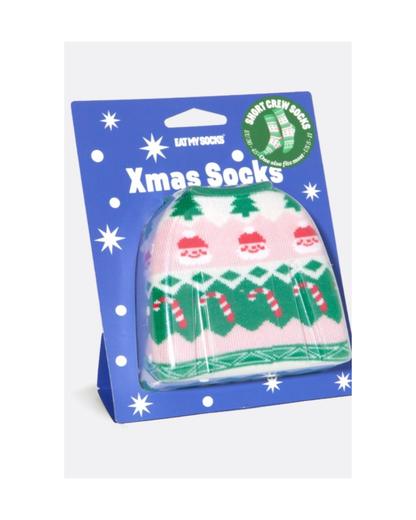Eat My Socks Chaussettes adulte Pull de Noël