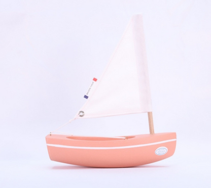 Jouet Bateau en bois Bachi - Coloris rose