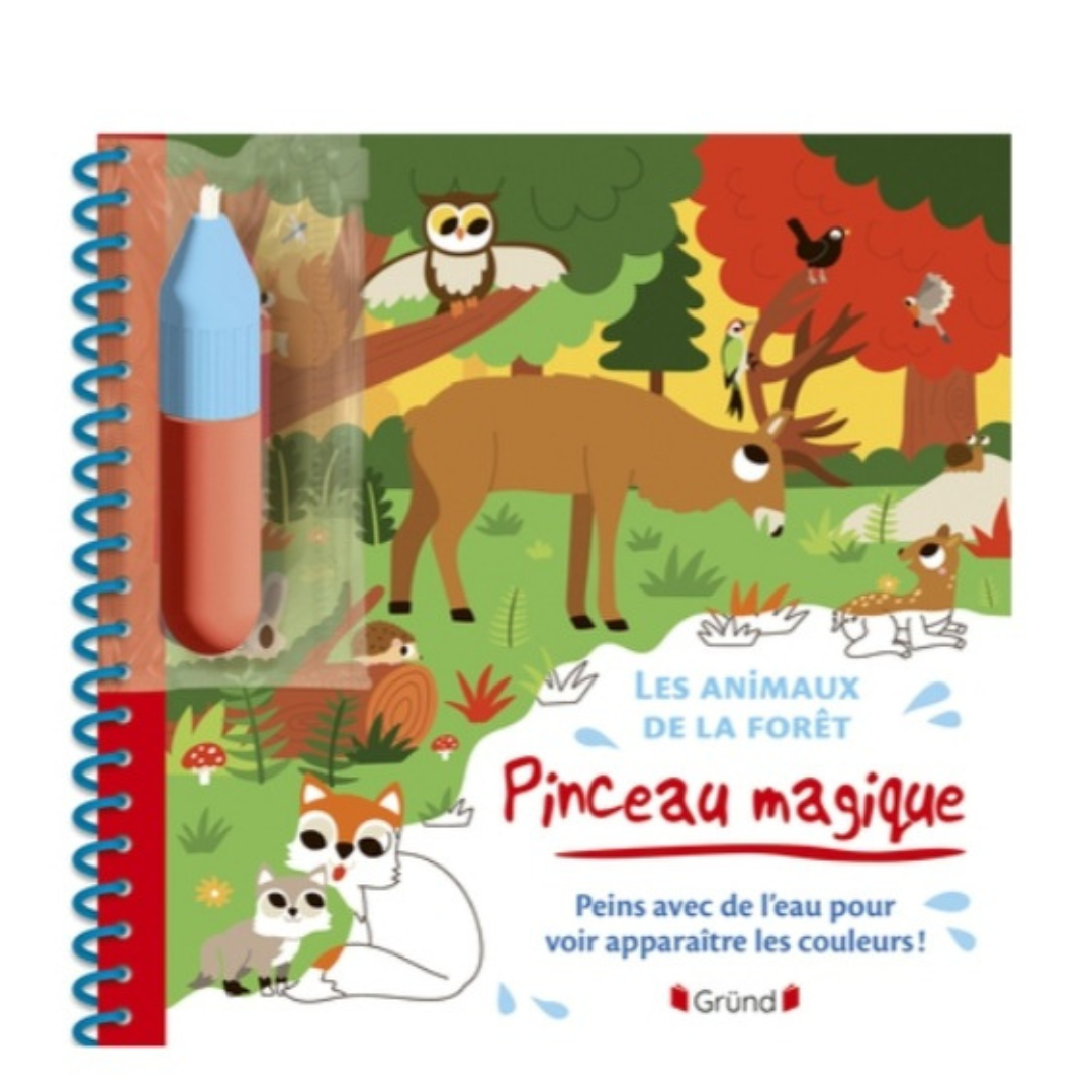 Pinceau magique Les animaux de la forêt