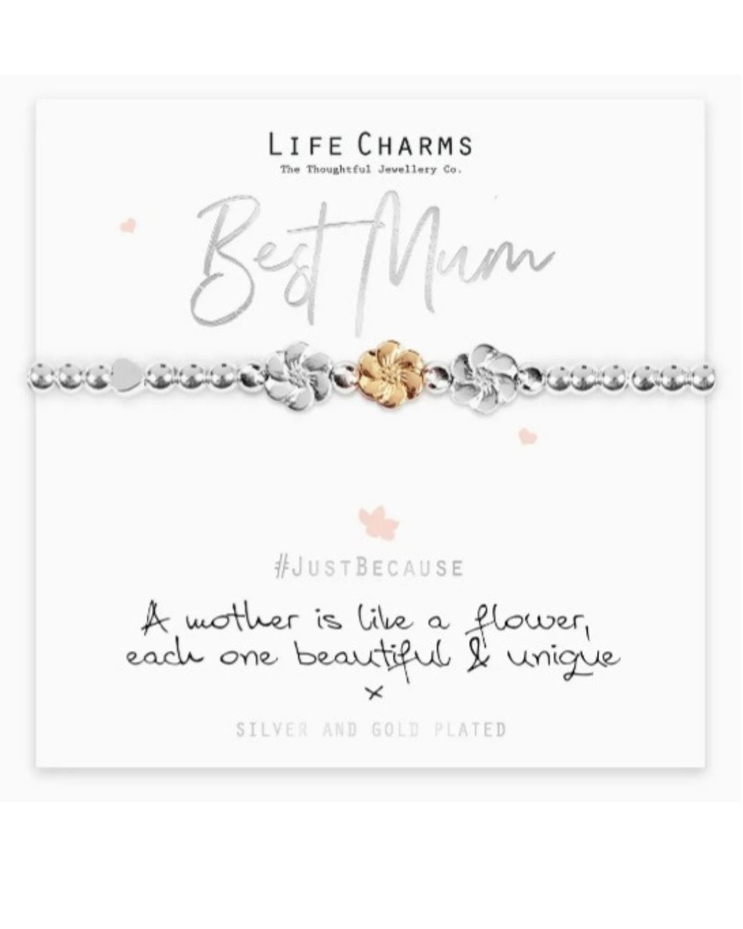 Life Charms Bracelet "Meilleure Maman"