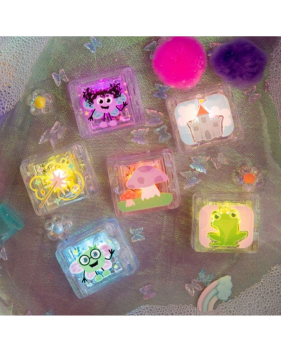 Glo Pals Cubes Lumineux Contes et Féerie