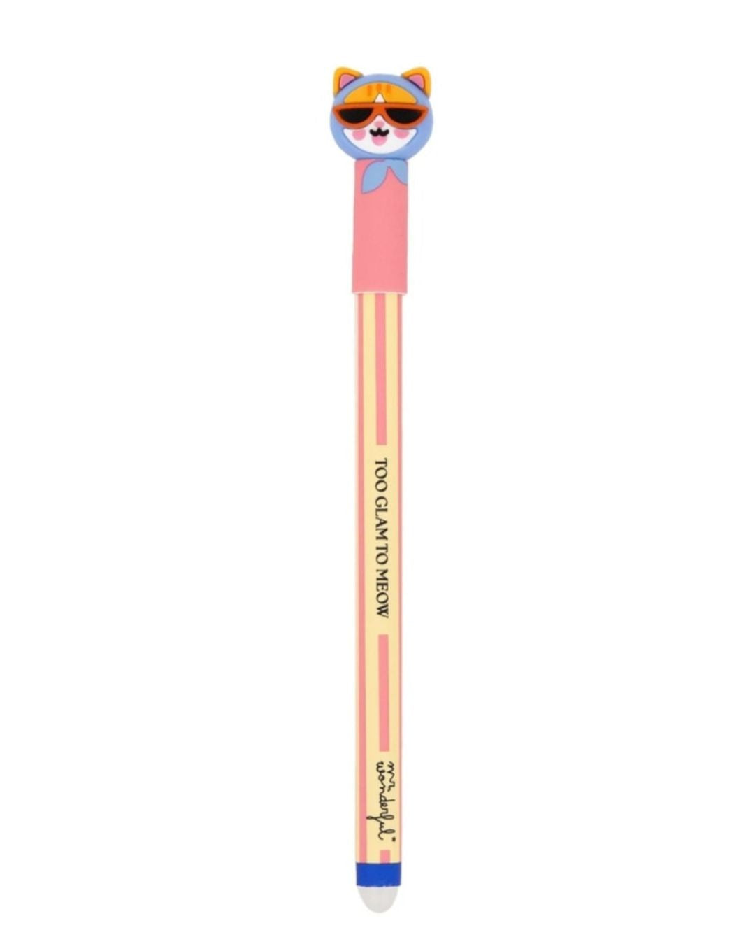 Mr. Wonderful Stylo effaçable Bo-Bo Chat - Too glam to meow