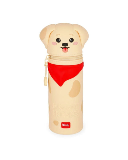Legami Trousse en silicone souple 2 en 1 Kawaii Golden