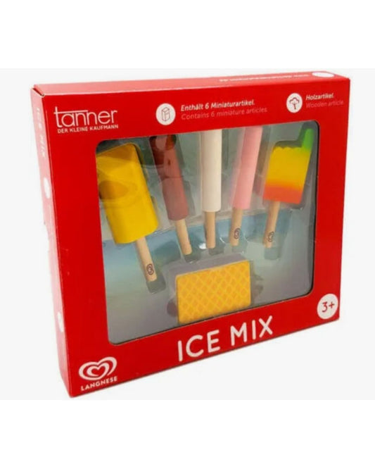 Tanner Coffret de 6 glaces en bois