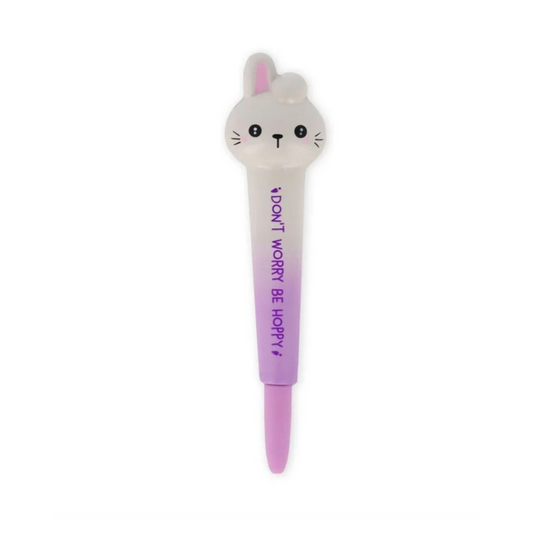 Legami Stylo à encre gel anti-stress Squeezies Bunny