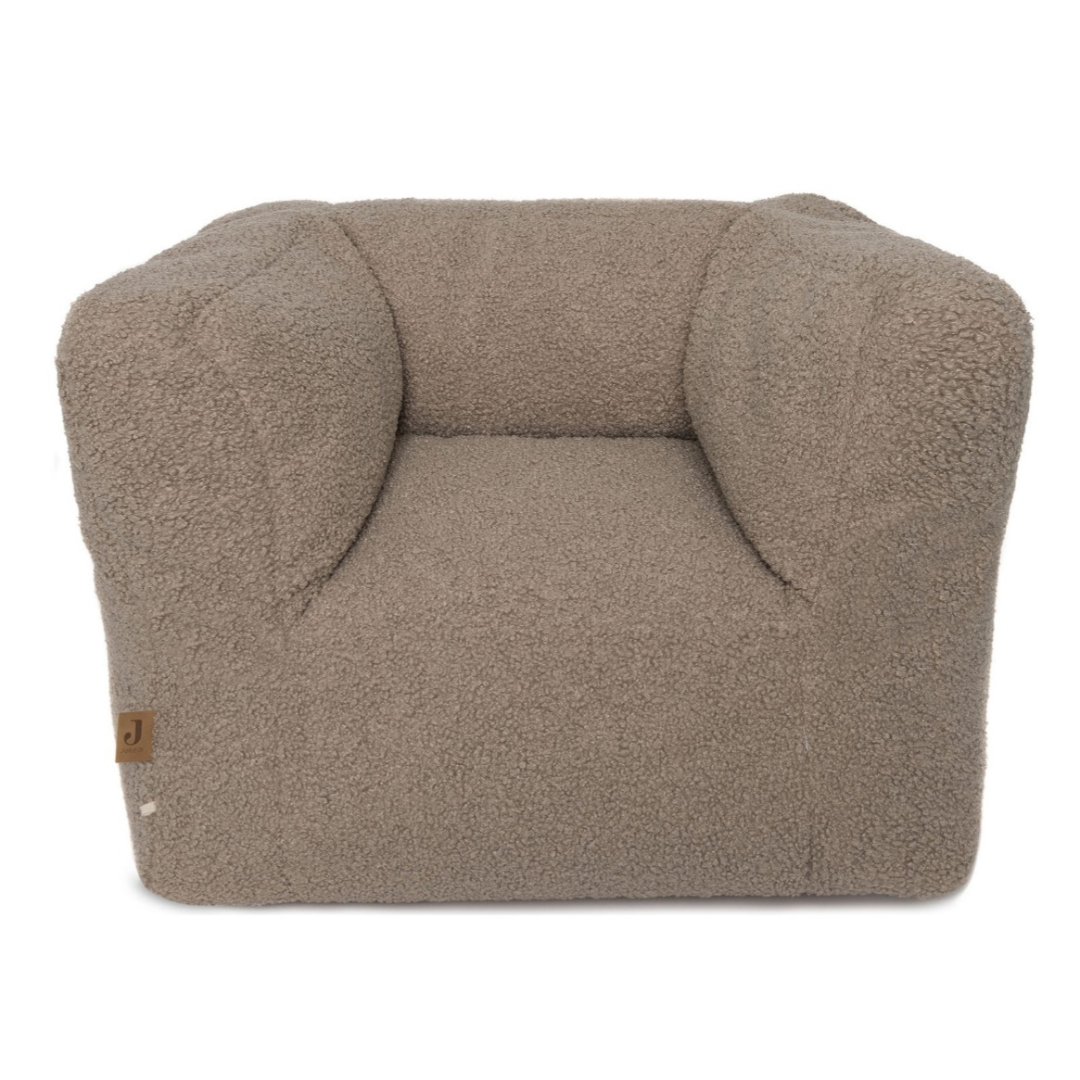 Jollein Fauteuil Pouf enfant Teddy Warm Sand