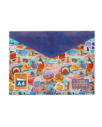 Legami Petit Porte-documents Travel Stickers
