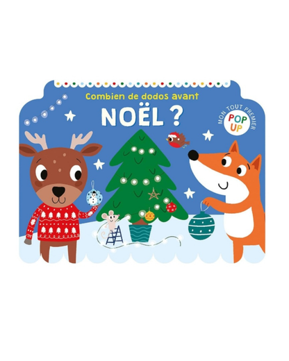 Livre Pop-Up Combien de dodos avant Noël ?