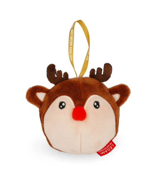 Legami Décoration de Noël en peluche Renne