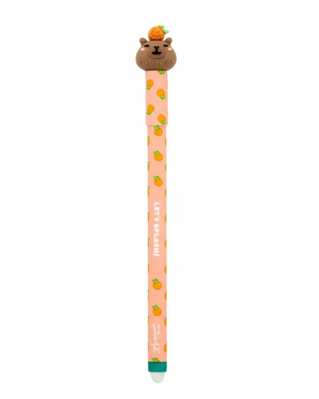 Mr. Wonderful Stylo effaçable Bo-Bo Capybara - Let's Splash !