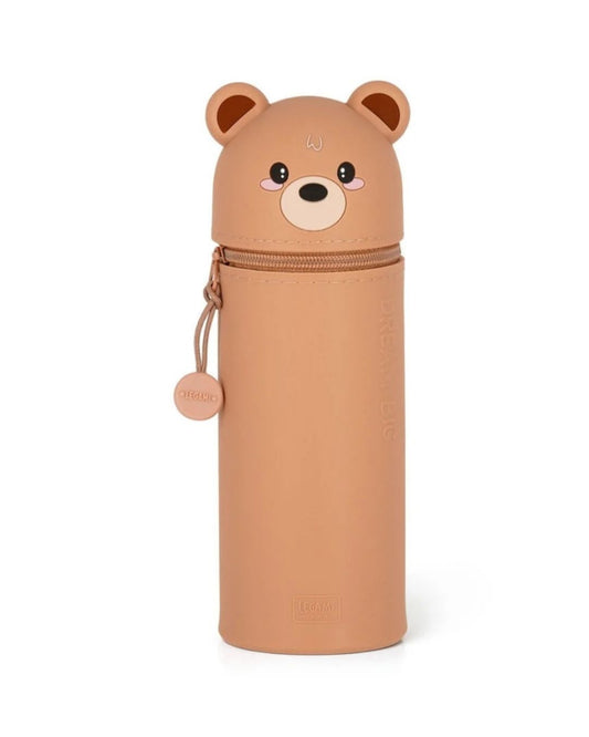 Legami Trousse en silicone souple 2 en 1 Teddy Bear