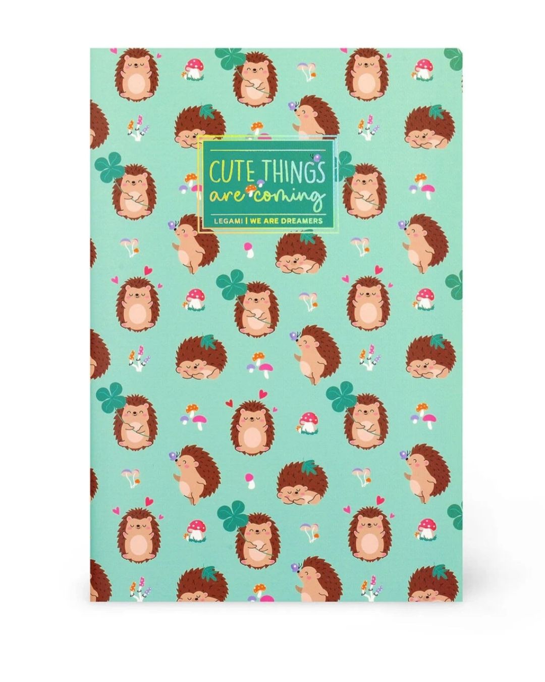 Legami Cahier page blanche Medium Hedgehog