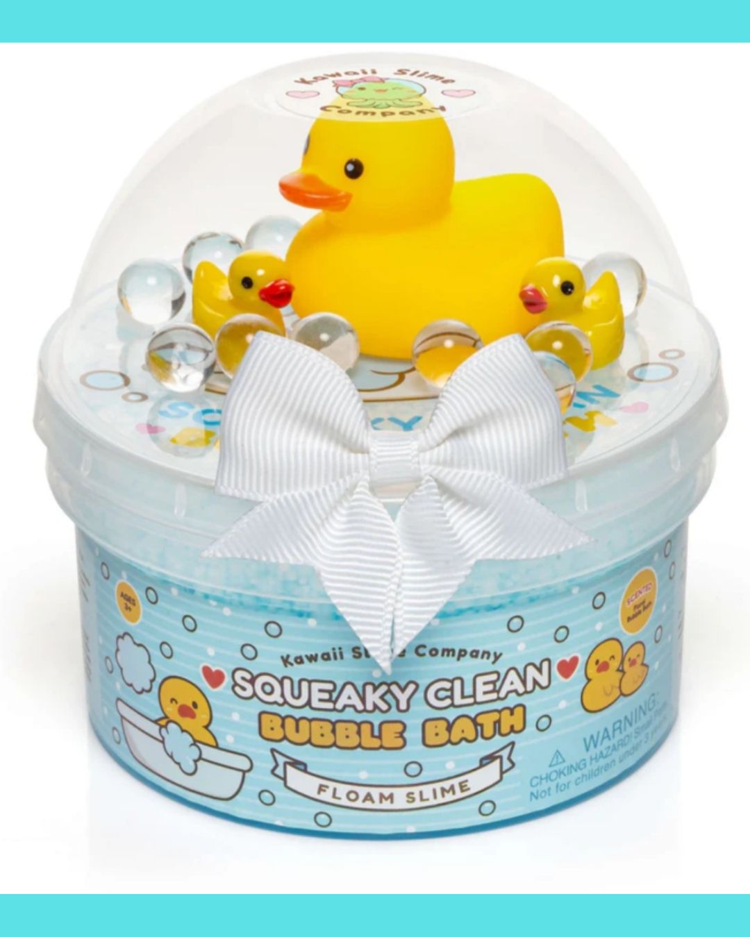 Slime Dôme Signature Floam Bain moussant Squeaky Clean