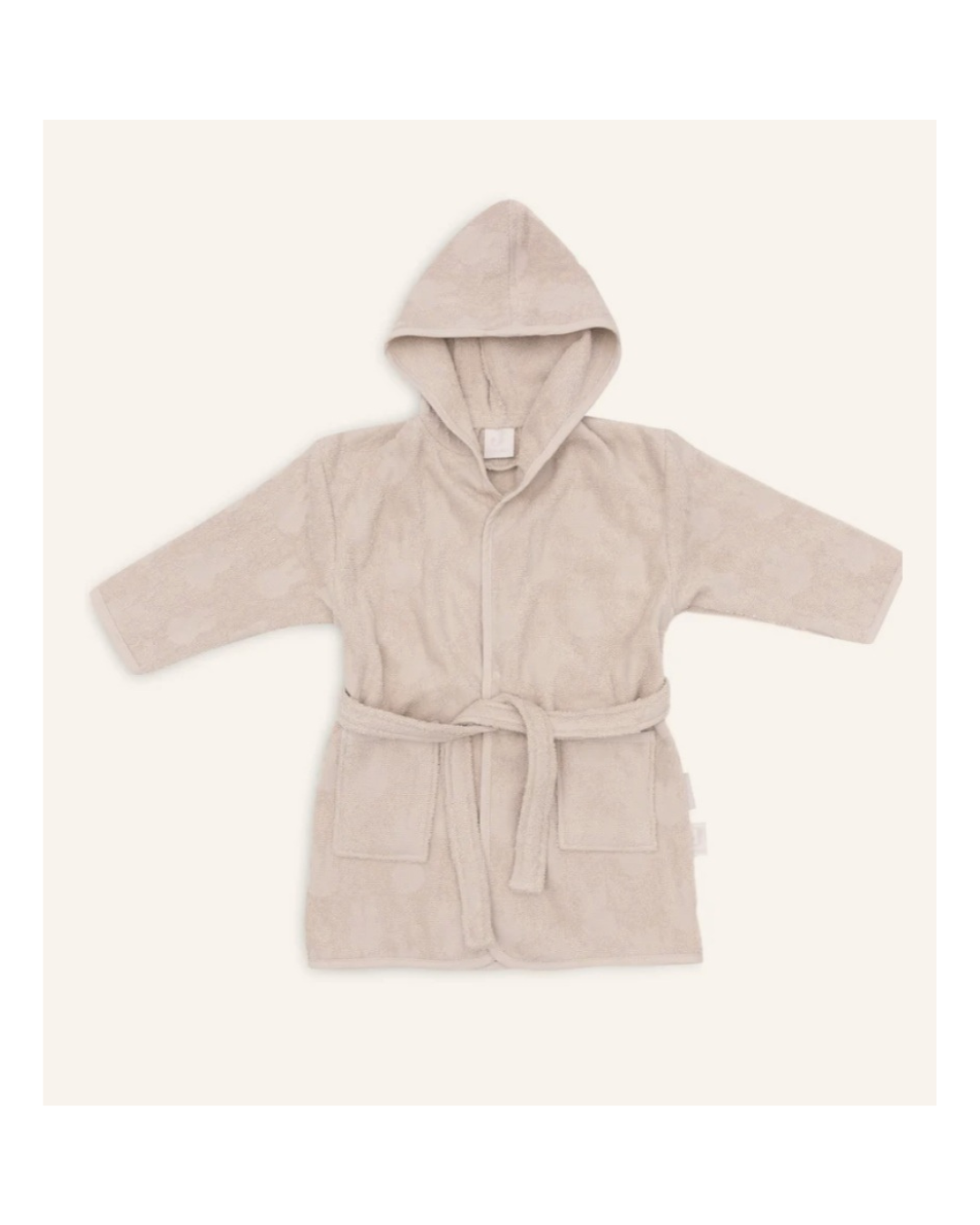 Jollein Peignoir éponge Miffy Jacquard Nougat 3/4 ans