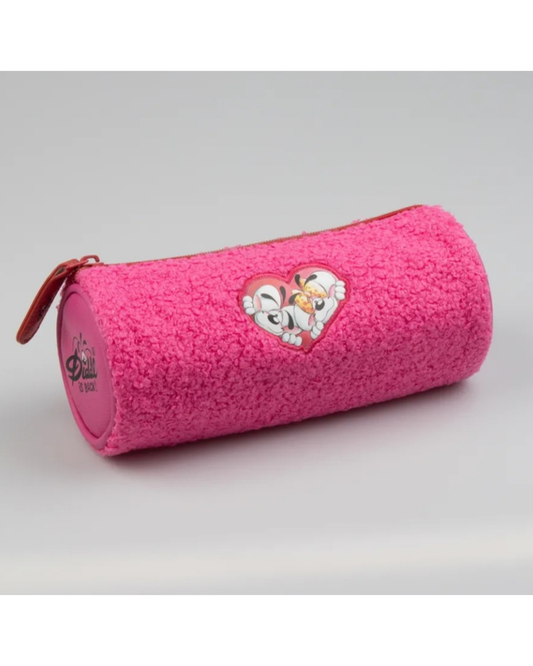 Diddl Trousse peluche rose