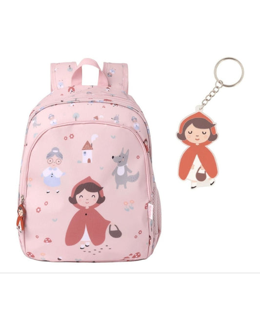 Tutete Sac à dos primaire Le Petit Chaperon rouge