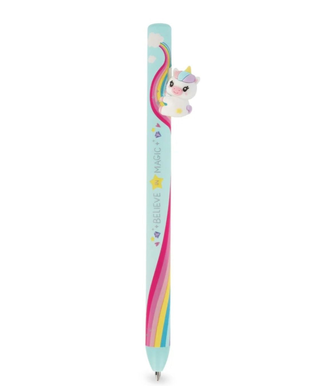 Legami Stylo à bille rétractable Free Hugs Unicorn
