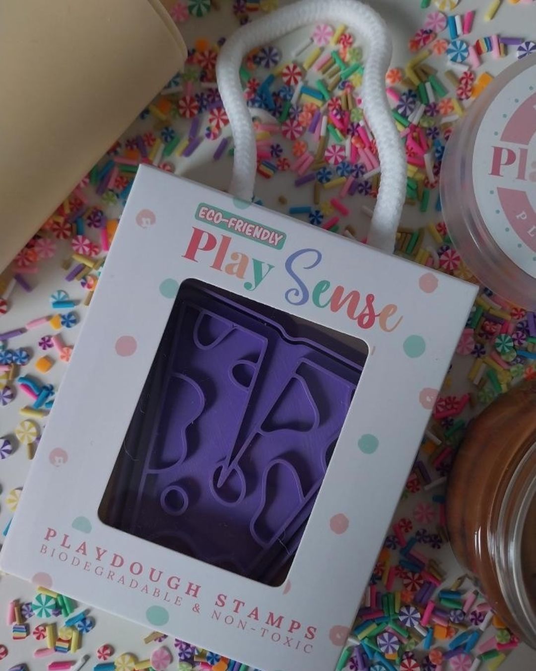 Play Sense Tampon pâte à modeler Lettre V