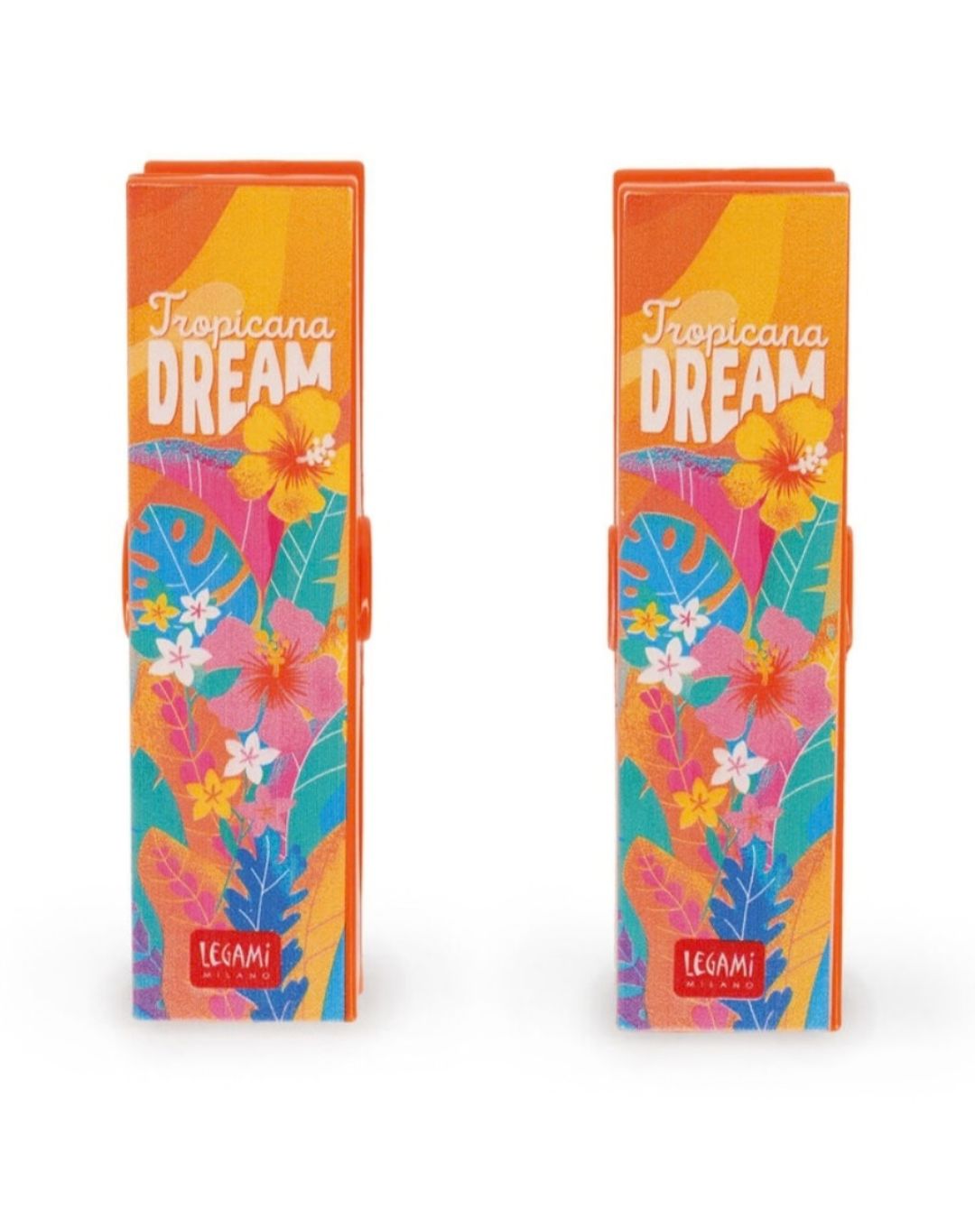 Legami Set de 2 pinces pour serviette de plage Tropicana Dream