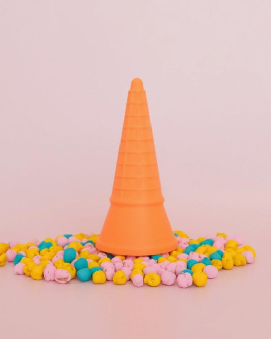 Play Sense Cône de glace orange pour pâte à modeler