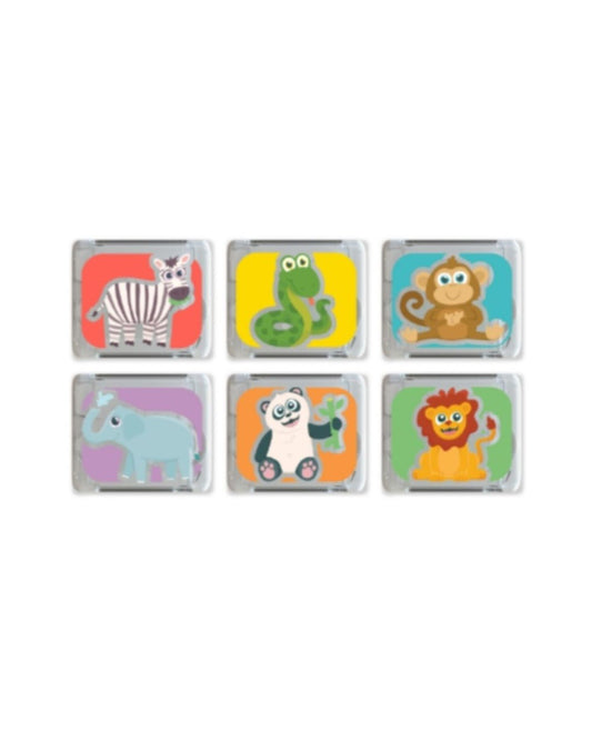 Glo Pals Cubes Lumineux Animaux du Zoo