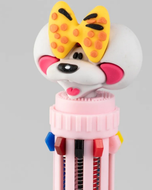 Diddl Stylo 3D 10 couleurs Diddlina