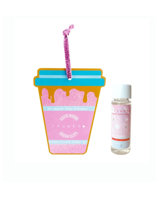Inuwet Santa Coffee Latte Mini Gel Douche