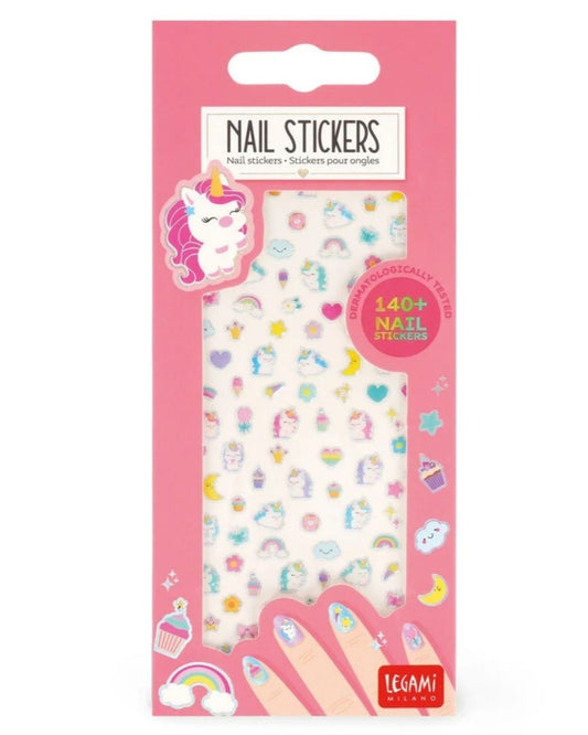 Legami Stickers pour ongles Unicorn