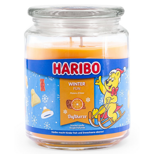 Haribo Bougie parfumée Plaisirs d’Hiver 510g