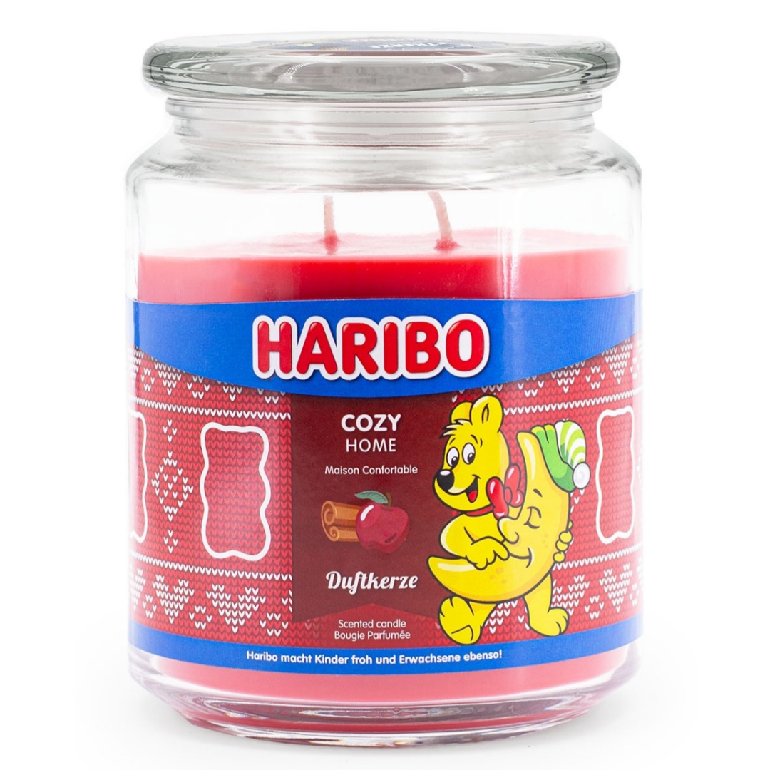 Haribo Bougie parfumée Cozy Home 510g