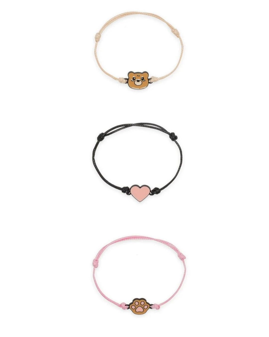 Legami Set de 3 bracelets Teddy Bear