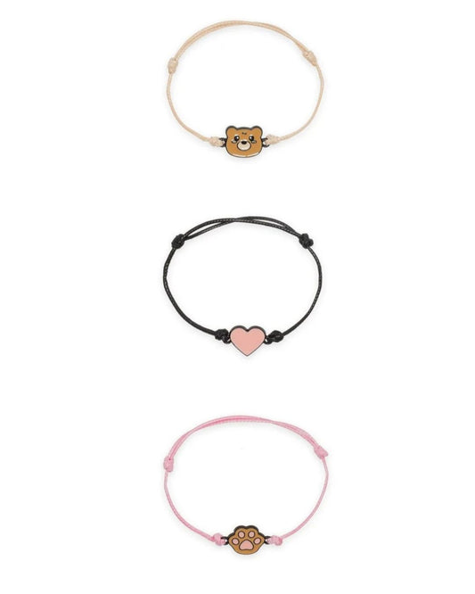 Legami Set de 3 bracelets Teddy Bear