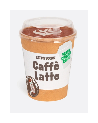 Eat My Socks Chaussettes adulte Caffé Latte