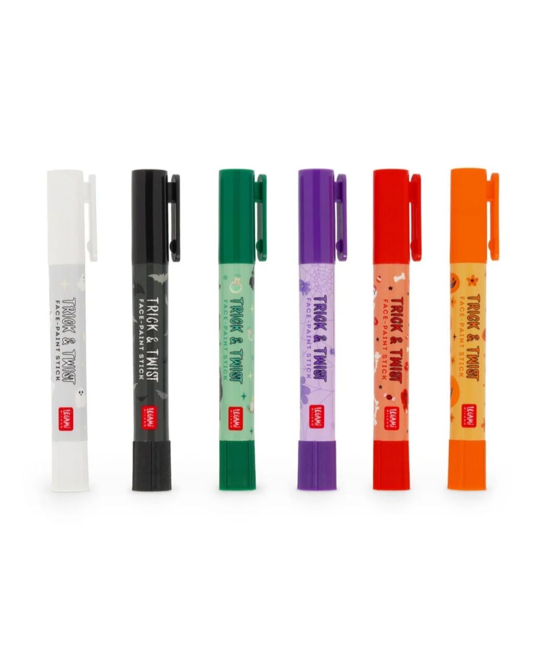 Legami Set de 6 crayons de maquillage pour le visage en bâtonnets Trick & Twist