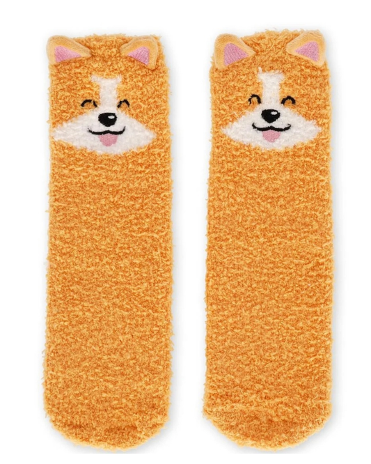 Legami Chaussettes antidérapantes Adulte Corgi