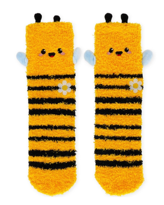 Legami Chaussettes antidérapantes adulte Abeille
